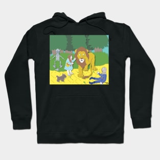 "The Wonderful Wizard Of Oz" Denslow tribute Hoodie